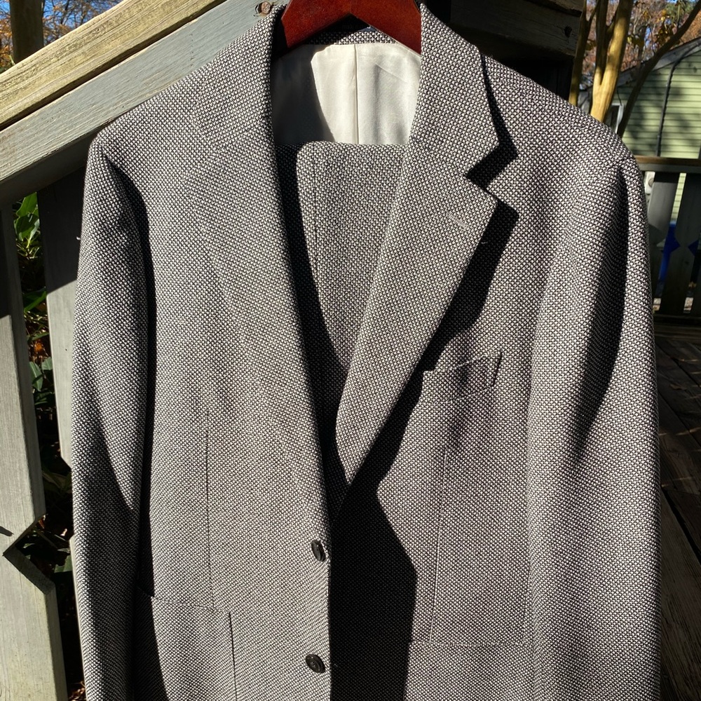 Suitsupply Havana Birdseye Suit 40 Slim